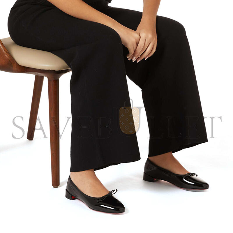 Chr1st1an louboutin sweetie jane flats in patent leather